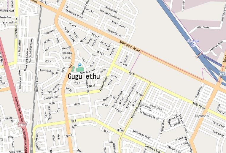 kat jeyografik nan gugulethu Cape Town