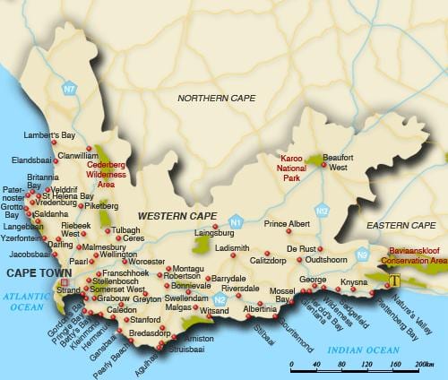 western cape plaj kat jeyografik