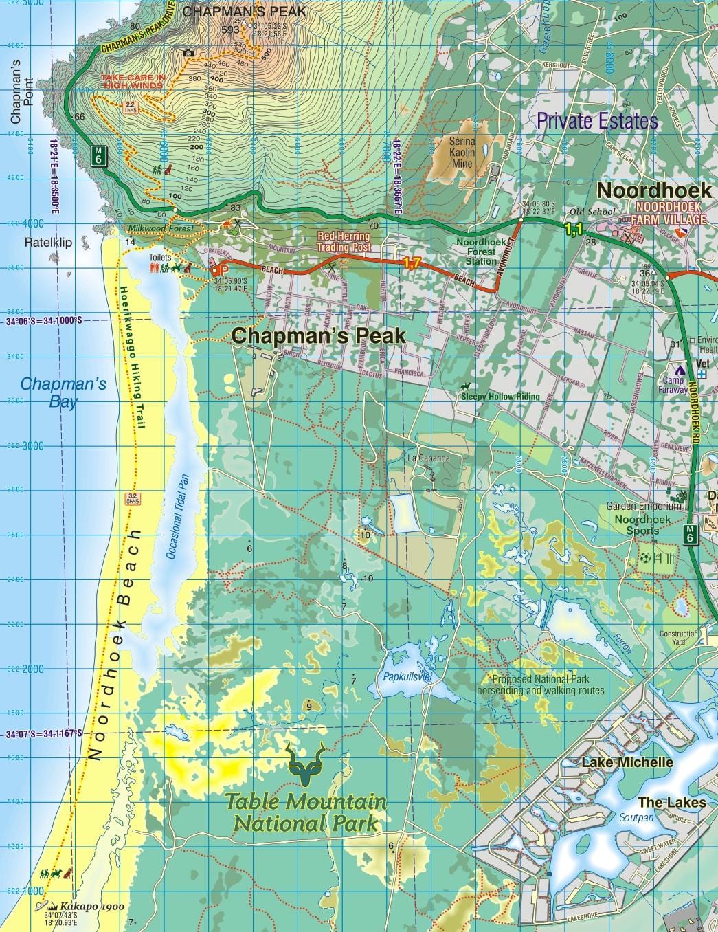 kat jeyografik nan noordhoek Cape Town